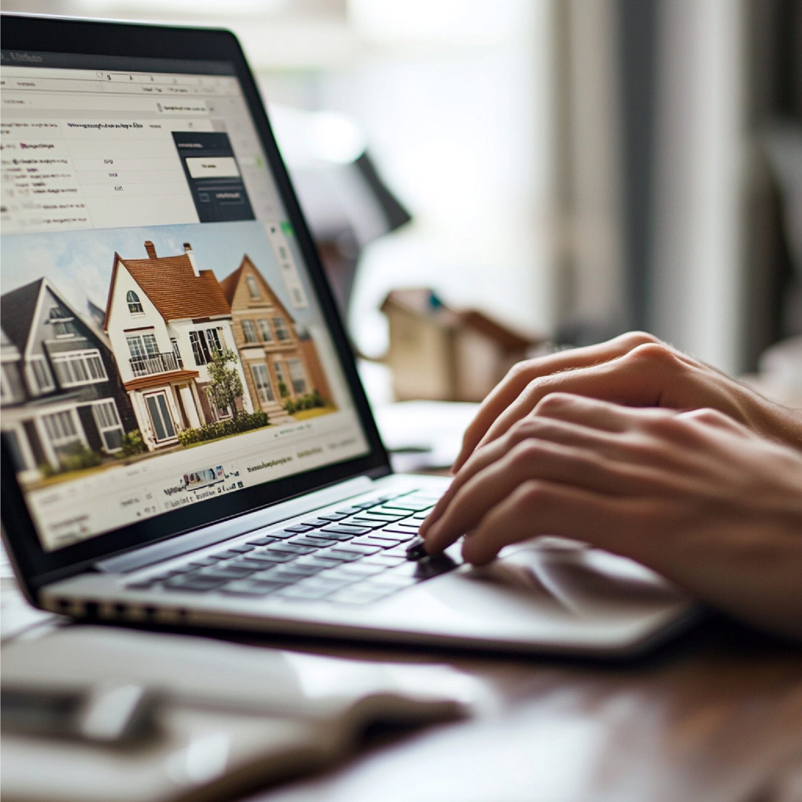 Páginas web para inmobiliarias 13 compradores por primera vez revisando listados de propiedades en linea