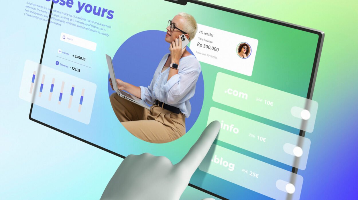 3d rendering website hosting concept