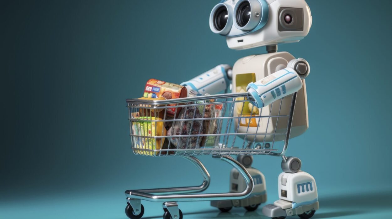 3d delivery robot working 1