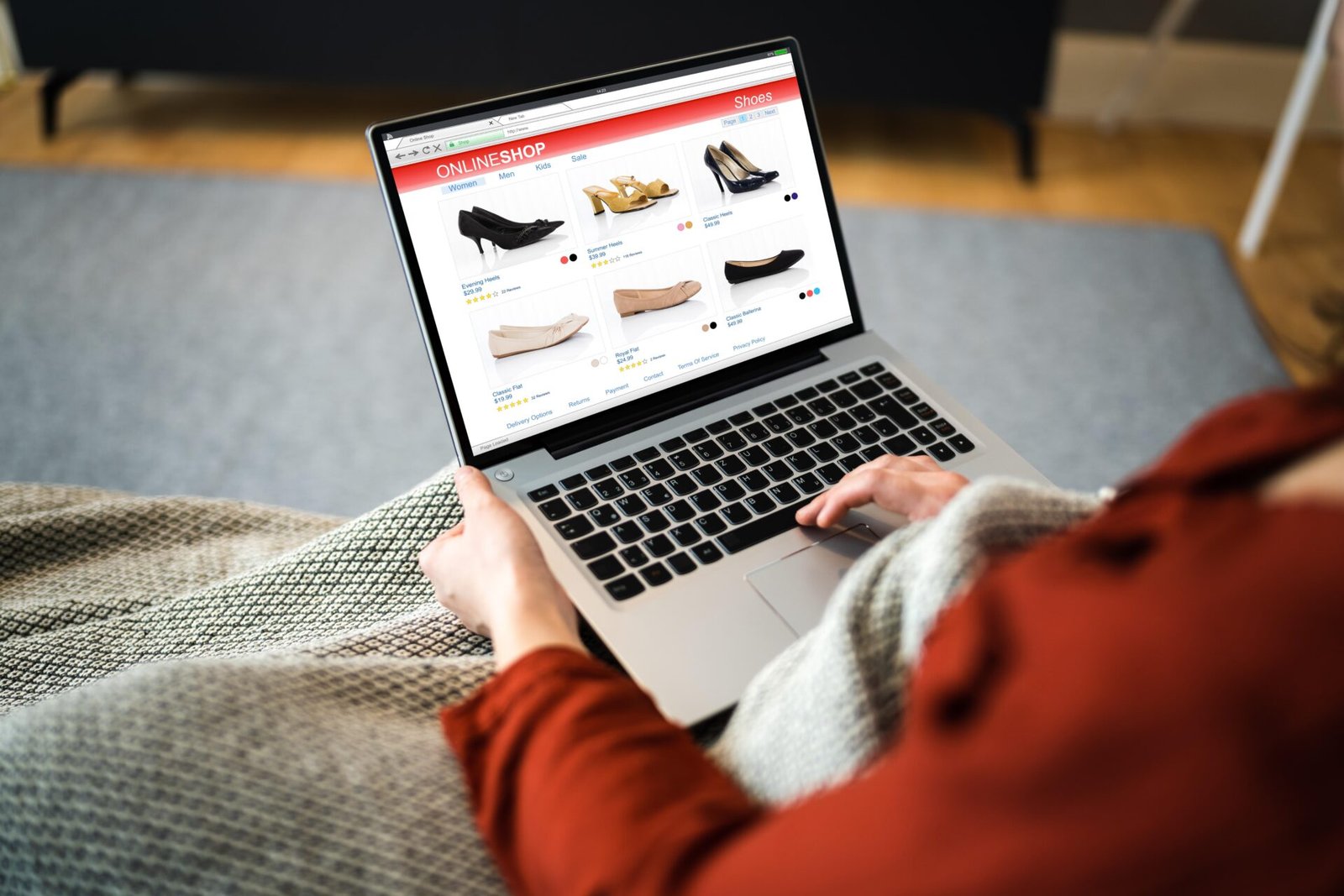 online ecommerce shoes shopping